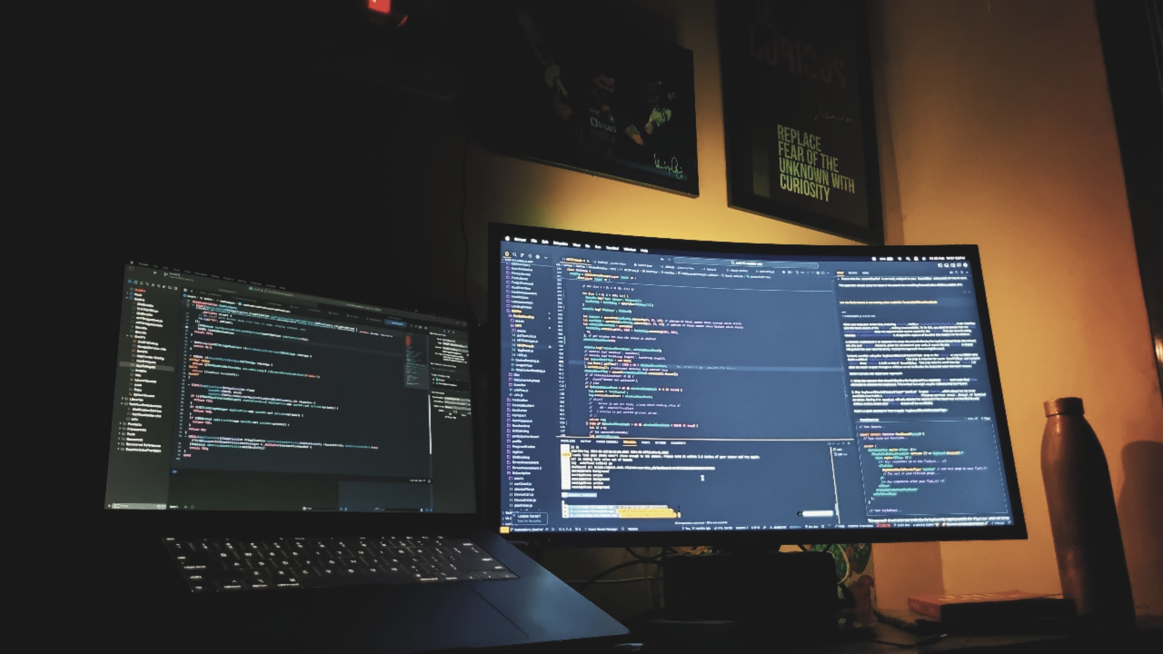Main development setup